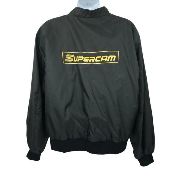 Panasonic Supercam Zip Front Jacket XXL Vintage Broadcast Television Systems USA - Picture 2 of 16